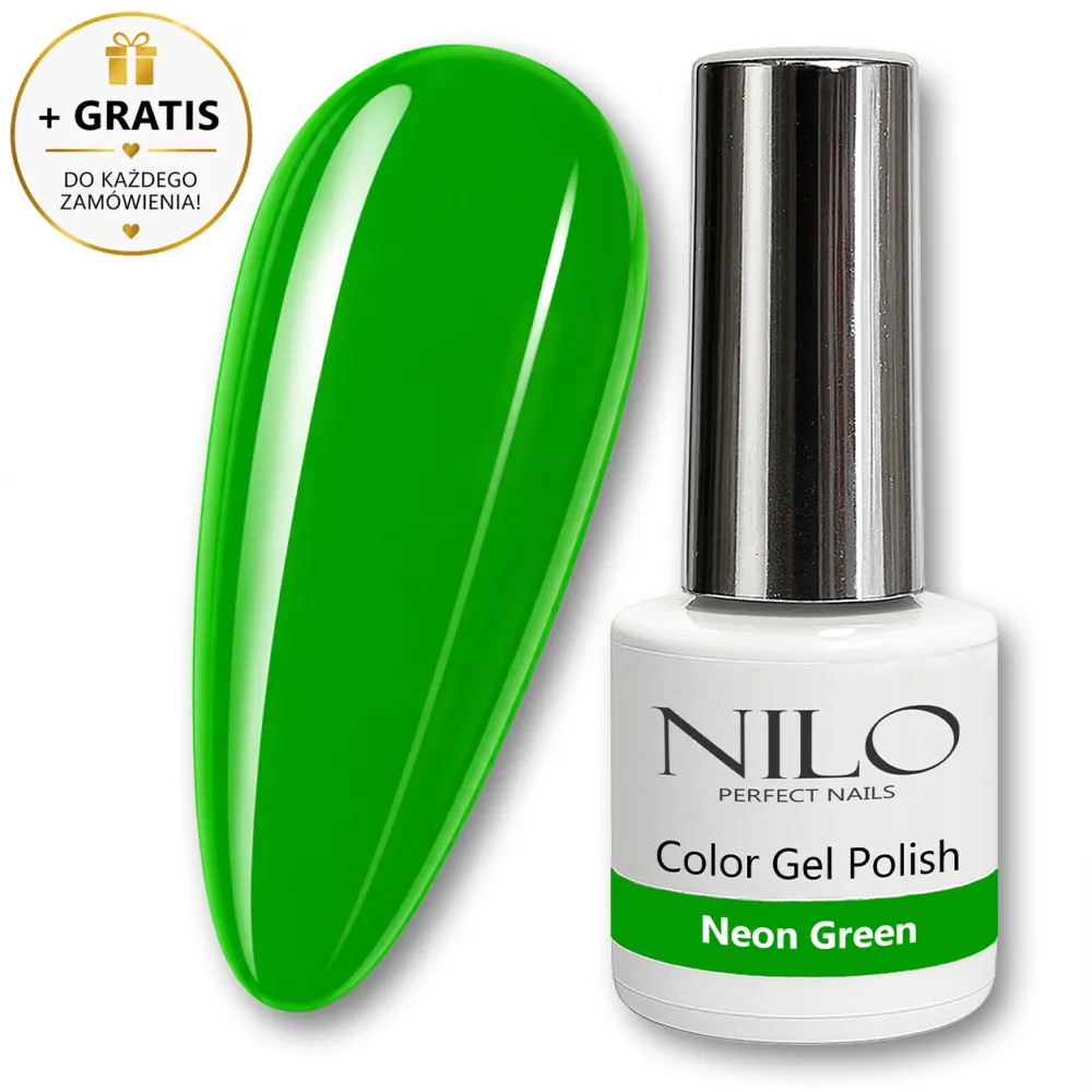 Lakier Hybrydowy Neon Green – NILO no.44
